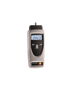 เครื่องวัดความเร็วรอบ Testo 470 ของแท้รุ่นใหม่ แบบไม่สัมผัสและแบบกลไก วัดความเร็วรอบแบบดิจิตอล - Product Image 4