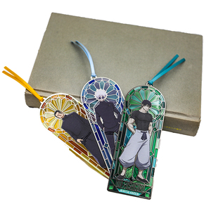 Marcapáginas de Vidrio con Diseño de Personajes de Anime en Cartón de Alta Calidad con Diferentes Diseños de Color - Product Image 5