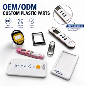 ชิ้นส่วนพลาสติก IMD แบบกำหนดเอง FX OEM ODM พร้อมการตกแต่งในแม่พิมพ์ สำหรับแผงควบคุมอิเล็กทรอนิกส์และตัวเรือนอุปกรณ์สำหรับผู้บริโภค - Product Image 1