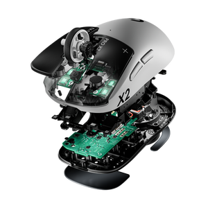 Nuovo Mouse da Gaming Wireless Logitech <span class=keywords><strong>PRO</strong></span> X2 SUPERSTRIKE GPW5 XUEBAO con Sensore HERO 25K e Piedini UHMWPE, Mouse da Gaming Leggero a Doppia Modalità - Product Image 5