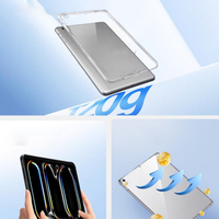 Tendance étui pour tablette TPU pour iPad A16 Mini Air 4 Pro 13 pouces 10e 11e 7e génération étui 2024 couverture arrière résistante aux rayures