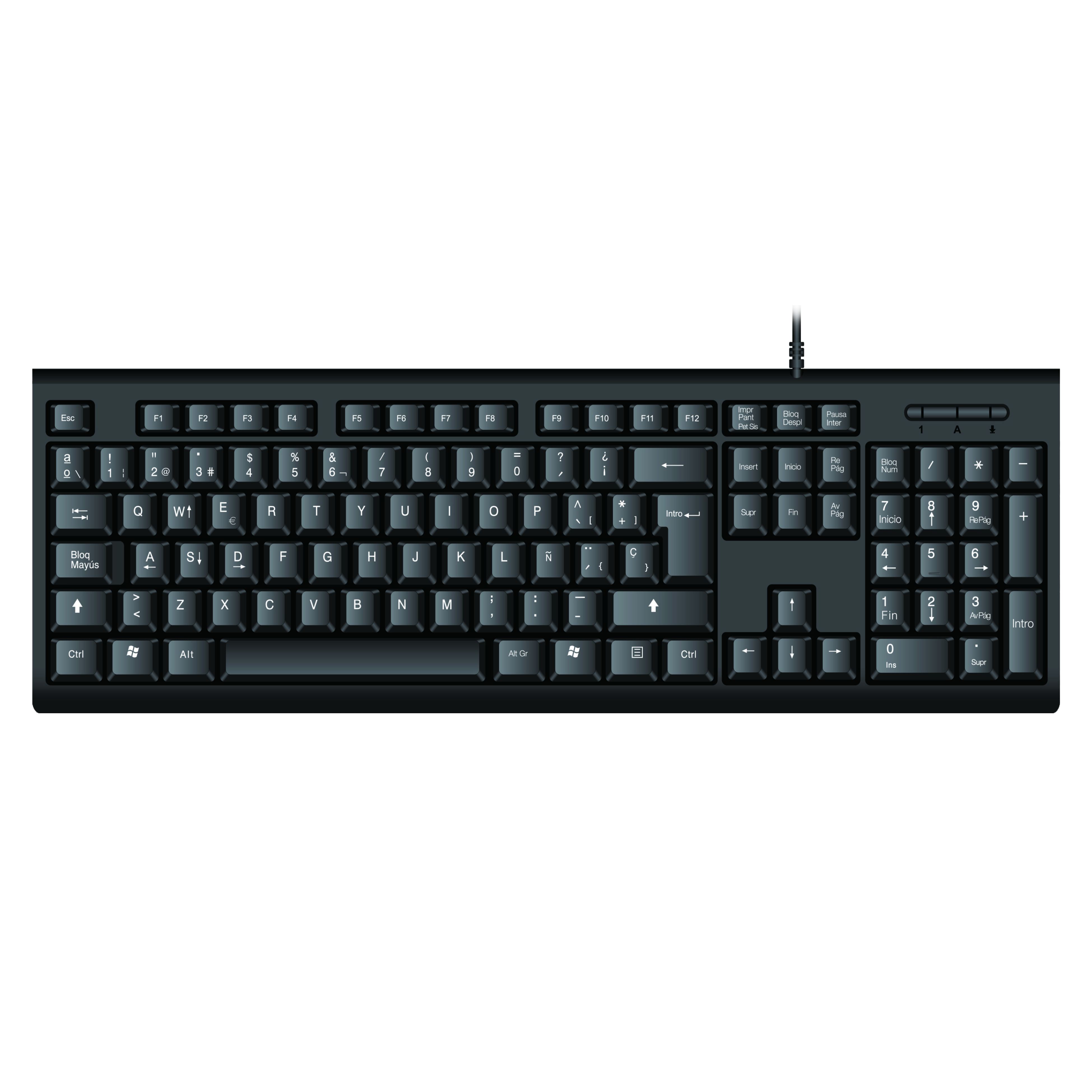 Новая классическая Базовая USB Проводная клавиатура с мышью от частного производителя, комбинированная стандартная клавиша 104key для дома и офиса, для рабочего стола