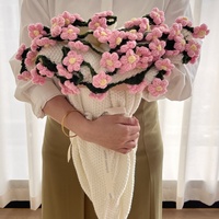 Fertige Sonnenblumen sträuße, Garten blumen, kleine Gänseblümchen, hand gewebte Maiglöckchen, Weihnachts geschenk, Rosen strauß decke