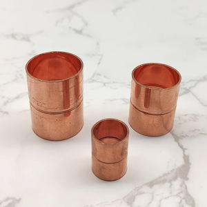 Climatisation <span class=keywords><strong>Plomberie</strong></span> Chauffage par le sol Connecté Raccords de tuyauterie en cuivre épaissi Direct Connectivité de soudage à surface lisse - Product Image 5