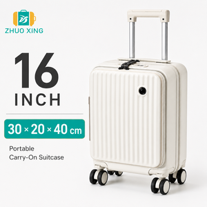 <span class=keywords><strong>Valigia</strong></span> da Viaggio per Bambini 16 Pollici, Bagaglio a Mano 30*20*40cm, Trolley con Apertura Frontale per Brevi Viaggi - Product Image 1