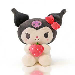 Figurine en peluche Kuromi et My Melody de 40-100 cm, jouet pour enfants, dérivé d'animation, poupée en peluche Sanrio - Product Image 4