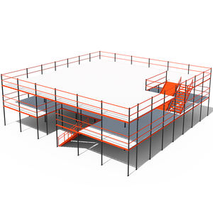 Estanterías de Plataforma de Acero Resistente para Almacén, Estanterías de Almacenamiento para Ático, Estanterías de Entrepiso - Product Image 4