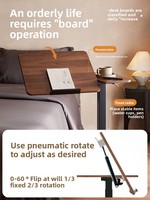 Bureau d'ordinateur réglable Table d'appoint mobile soigneusement sélectionnée pour la maison et pour l'écriture à la maison Petit