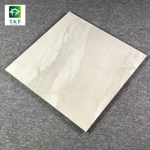 60x60 indoor and outdoor high gloss white travertine polished beige quartzite marble porcelain floor tiles