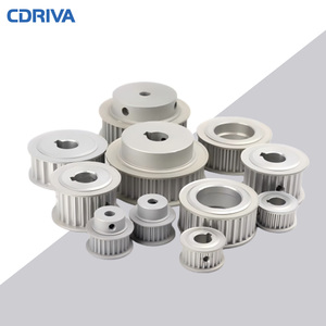 Poulie de distribution Cdriva en aluminium, acier, fonte S5M 5M, poulie de courroie de distribution, poulie de courroie de transmission 12 14 15 16 18 20 21 22 dents - Product Image 1