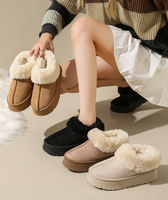 Nouvelles Bottes de Neige Chaudes et Moelleuses à Plateforme pour Femmes 2026, Souples, Antidérapantes, Décontractées, en Coton, pour l'Hiver, Vente en Gros OEM ODM
