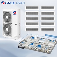 Sistema di Climatizzazione VRF Gree con Inverter DC per Ville, Appartamenti, Hotel e Progetti HVAC Commerciali Leggeri, Unità Esterne per Climatizzazione Centralizzata
