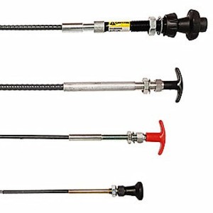 Manual Flexible Shaft Assembly Stainless Steel 10 M Control Distance Universal For Buses <b>Coaches</b> Trucks - Product Image 1