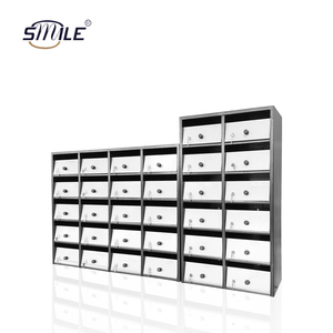 CHNSMILE OEM Boîte de livraison étanche en acier sur pied personnalisée pour bureau extérieur - Product Image 5