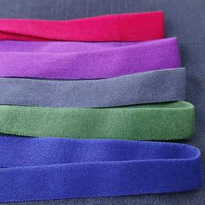 Nhà Máy Tùy Chỉnh Quần Áo Phụ Kiện Cao Căng Dệt Kim Đàn Hồi <span class=keywords><strong>Webbing</strong></span> Ban Nhạc Băng Cho May - Product Image 1