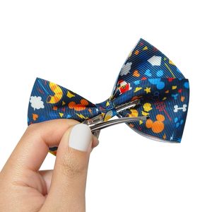 Barrettes à cheveux Disney Mickey Alligator pour enfants, lot de 7, antidérapantes, 4 pouces, nœuds pour cheveux, licence originale H.E.R. Accessoires Minnie Mouse - Product Image 4