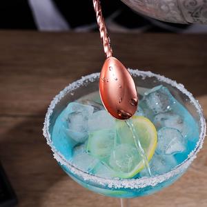 크리에이션 팩토리 맞춤형 트위스트 스테인리스 스틸 메탈 바 스푼-친환경 CE 인증 맞춤형 색상 로고 블렌딩 - Product Image 3