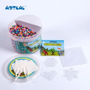 5mm Midi <span class=keywords><strong>Hama</strong></span> Jouets Pour Enfants Populaires Perles Artkal pour Série De Dinosaures - Product Image 4