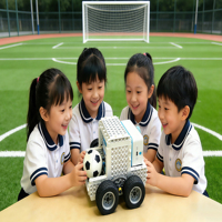 Robot de Fútbol, Juguete de Codificación STEM para Niños Preescolares de 4+ Años |    Compatible, Seguro y Fácil de Usar |   Kit de Bloques de Construcción Educativos DIY