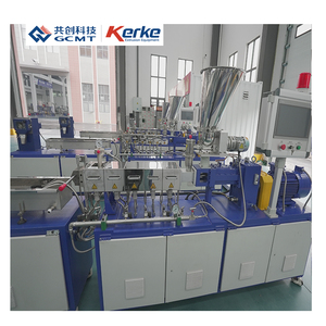 10 kg/giờ nhỏ màu <span class=keywords><strong>masterbatch</strong></span> sản xuất máy móc phòng thí nghiệm đôi vít đùn usuage cho màu <span class=keywords><strong>masterbatch</strong></span> Polymer - Product Image 2