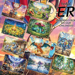 YQ Nouvelle conception Sac surprise en promotion Carte de jeu Pokémon de qualité Carte Pokémon en métal Carte à jouer personnalisée - Product Image 6