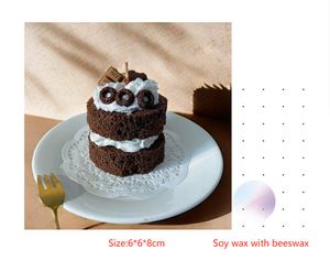 QINGDAO FLORESCENCE piuttosto <span class=keywords><strong>di</strong></span> alta qualità fatto <span class=keywords><strong>a</strong></span> mano bella <span class=keywords><strong>torta</strong></span> al cioccolato <span class=keywords><strong>forma</strong></span> <span class=keywords><strong>di</strong></span> <span class=keywords><strong>candele</strong></span> profumate per il regalo <span class=keywords><strong>di</strong></span> compleanno decorazione della casa - Product Image 6