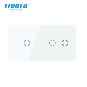 Interrupteur intelligent Zigbee LIVOLO EU 1 Gang + 2 Gang 2 voies Matter, panneau en verre étanche de haute qualité 80*151, compatible avec HomeKit Alexa - Product Image 3