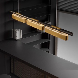 Italian Designer Simple Postmodern Luxury Pendant <b>Light</b> Minimalist Restaurant Chandelier for <b>Dining</b> Room Bar Counter Showroom - Product Image 4