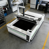 Machine de découpe laser CO2 à double tête Yiqiang pour bois, acrylique, caoutchouc, papier, MDF, BMP - Graveur CNC haute vitesse 1300x2500mm