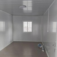 Maison préfabriquée modulaire en conteneur pour terrasse sur toit, kit de petite maison préfabriquée en acier pour hôtel de villégiature et studio de jardin
