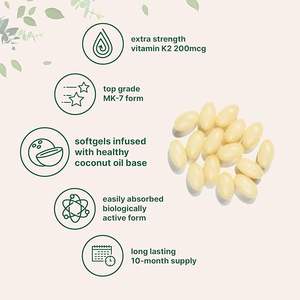 OEM kualitas tinggi <span class=keywords><strong>Vitamin</strong></span> <span class=keywords><strong>K2</strong></span> MK-7 Softgel kapsul <span class=keywords><strong>Vitamin</strong></span> <span class=keywords><strong>K2</strong></span> suplemen diet - Product Image 3