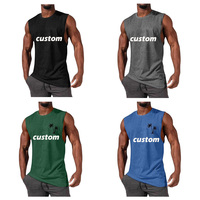 Débardeur Homme en Maille Respirante à Séchage Rapide pour Entraînement, Maillot de Corps Stringer en Polyester pour Fitness et Gym, Débardeur Sublimé pour Homme – Vente en Gros