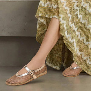 Scarpe da ballo nere estive estive con cinturino <span class=keywords><strong>a</strong></span> rete <span class=keywords><strong>a</strong></span> <span class=keywords><strong>punta</strong></span> Mary Jane <span class=keywords><strong>ballerine</strong></span> Mesh solette scarpe eleganti - Product Image 6