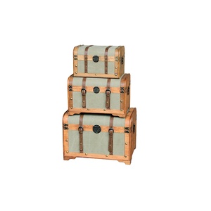 Custom Wholesale Wooden Vintage <strong>Small</strong> Wooden <strong>Box</strong> <strong>Lockable</strong> Wooden Pirate Treasure Chest Jewelry Storage <strong>Box</strong> - Product Image 1