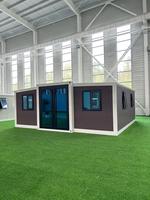 Maison conteneur préfabriquée extensible à vendre – 2, 3 ou 4 chambres – Mini-maison préfabriquée personnalisable – Maison mobile modulaire