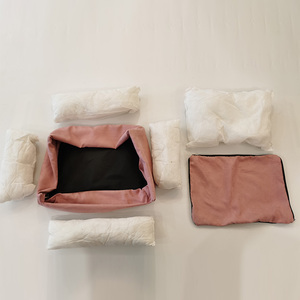 Venta al por mayor cama de perro extraíble precio barato perro nido perro perrera cama - Product Image 6