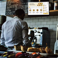 Système de caisse enregistreuse tactile pour restaurant KDS Android, écran tactile de cuisine, affichage du menu, gestion facile, écran KDS de cuisine