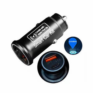 Smart Car Kit localizzatore Mobile USB C caricabatteria auto 2-in-1 accensione per Smartphone doppia ricarica rapida posizionamento trovare la mia auto - Product Image 4