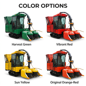 Macchina semovente cingolata 4QZL 8 da 180 CV con dischi indipendenti per la raccolta e la trinciatura di insilati - Product Image 6
