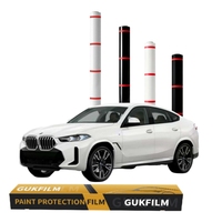 Film de protection de peinture de qualité américaine auto-réparant anti-jaunissement / anti-UV mat transparent TPU PPF noir brillant OEM ODM