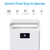 Mini déshumidificateur électrique 500 ml/jour blanc sans compresseur compact portable haute efficacité pour usage domestique