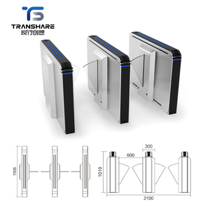 Trung Quốc Nhà máy tự động nhận dạng khuôn mặt kiểm soát truy cập turnstile Swing rào cản hệ thống nắp an ninh Cổng ngoài trời - Product Image 3