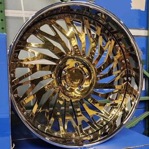 LZT-1163 Cerchi Forgiati Cromati Personalizzati 2 Pezzi 5x120.65mm con Cappuccio Flottante e Canale Profondo da 20, 24, 26 Pollici per Auto Impala SS <span class=keywords><strong>Monte</strong></span> <span class=keywords><strong>Carlo</strong></span> C10 - Product Image 2