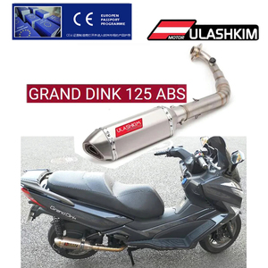 Silenziatore moto scarico sistema completo per <span class=keywords><strong>KYMCO</strong></span> GRADE <span class=keywords><strong>DINK</strong></span> 125 <span class=keywords><strong>150</strong></span> silenziatore di scarico - Product Image 2