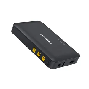 MARSRIVA 장기 백업 배터리 18W 16000mAh 미니 DC 업 5v 9v 12V 와이파이 라우터 모뎀 용