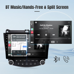 10,1 pulgadas Android Car Radio Carplay Gps navegación Wifi estéreo coche Android Unidad Principal para Honda Accord 7th 2003-2007 - Product Image 3