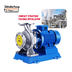 Pompe centrifuge haute pression en fonte/acier inoxydable de 6/8/10/12/20 pouces pour pompe à incendie/processus chimique/irrigation agricole - Product Image 2