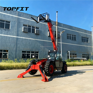 รถยกเทเลแฮนด์เลอร์ TR740 ยี่ห้อ Yuchai กำลัง 85 กิโลวัตต์ เครื่องยนต์ดีเซล ขับเคลื่อน 4 ล้อ รับน้ำหนัก 4 ตัน พร้อมระบบควบคุมไฟฟ้า แขนยืดหดได้สองอัน และมอเตอร์ - Product Image 3