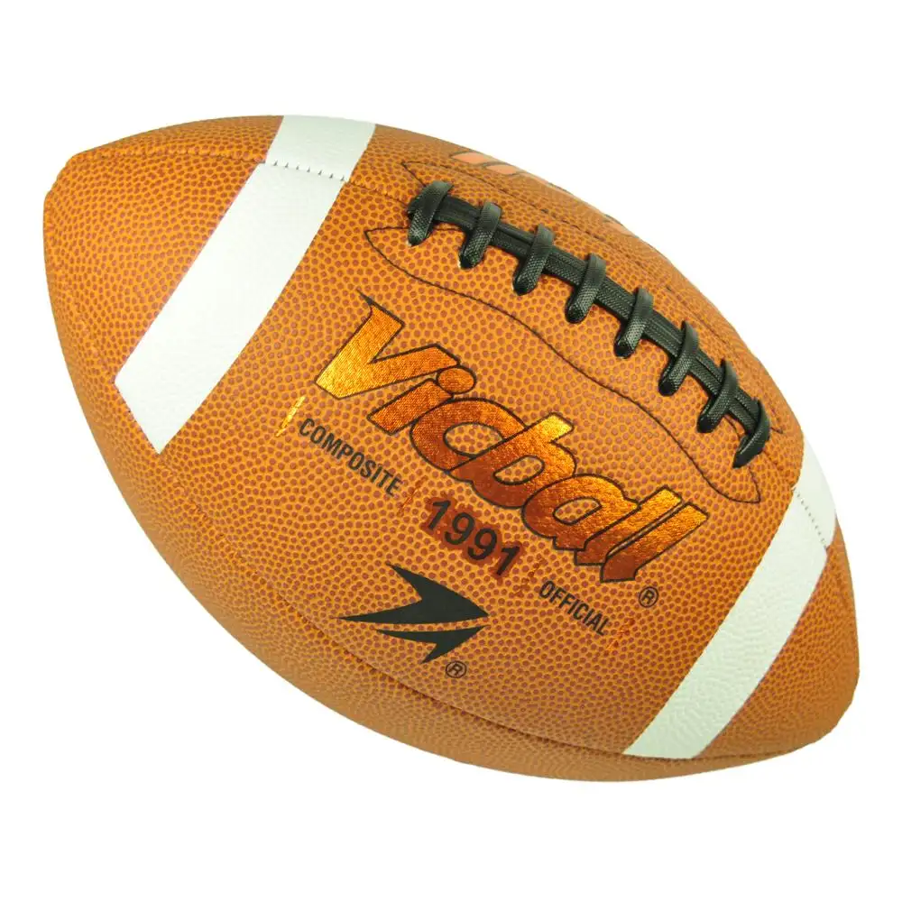 Ballon de foot TPU taille 9 pour adultes, balles d'entraînement de la ligue OEM, imprimées à la machine, balles de football américain