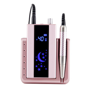 Nueva Máquina de Pulir Uñas de Alta Velocidad sin Escobillas BY03, Material ABS, 1.2 kg, Ligera, Dispositivo de Eliminación de Esmalte de Uñas Recargable - Product Image 1
